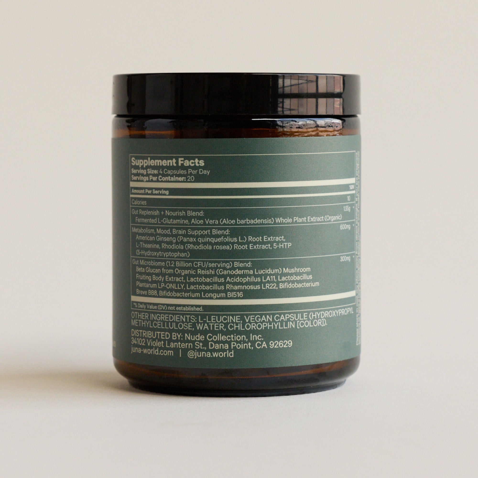 Gut therapy supplement panel - amino acids gut brain
