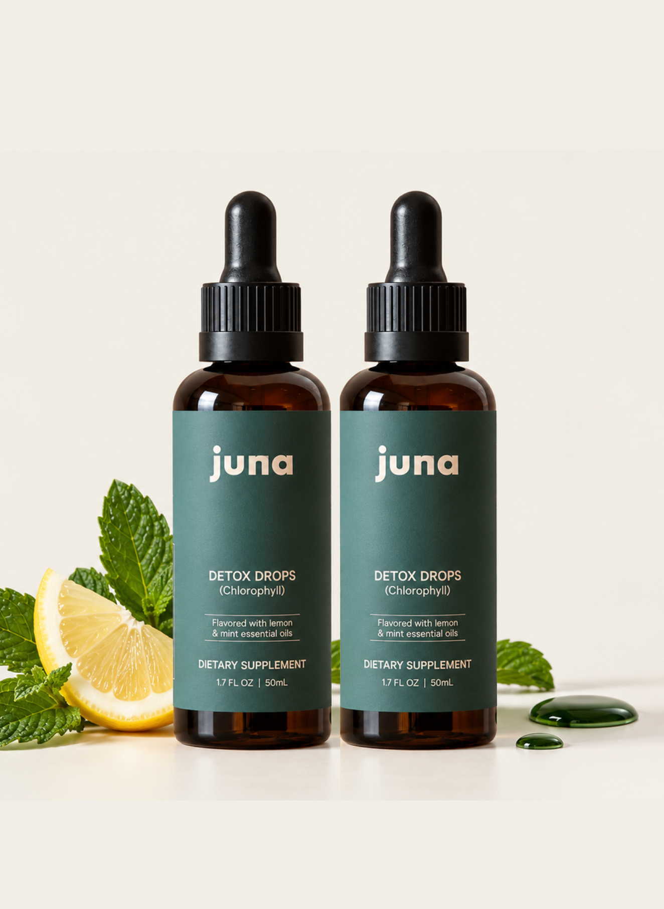 Detox Chlorophyll Drops Bundle [2 PACK - 2 month supply]