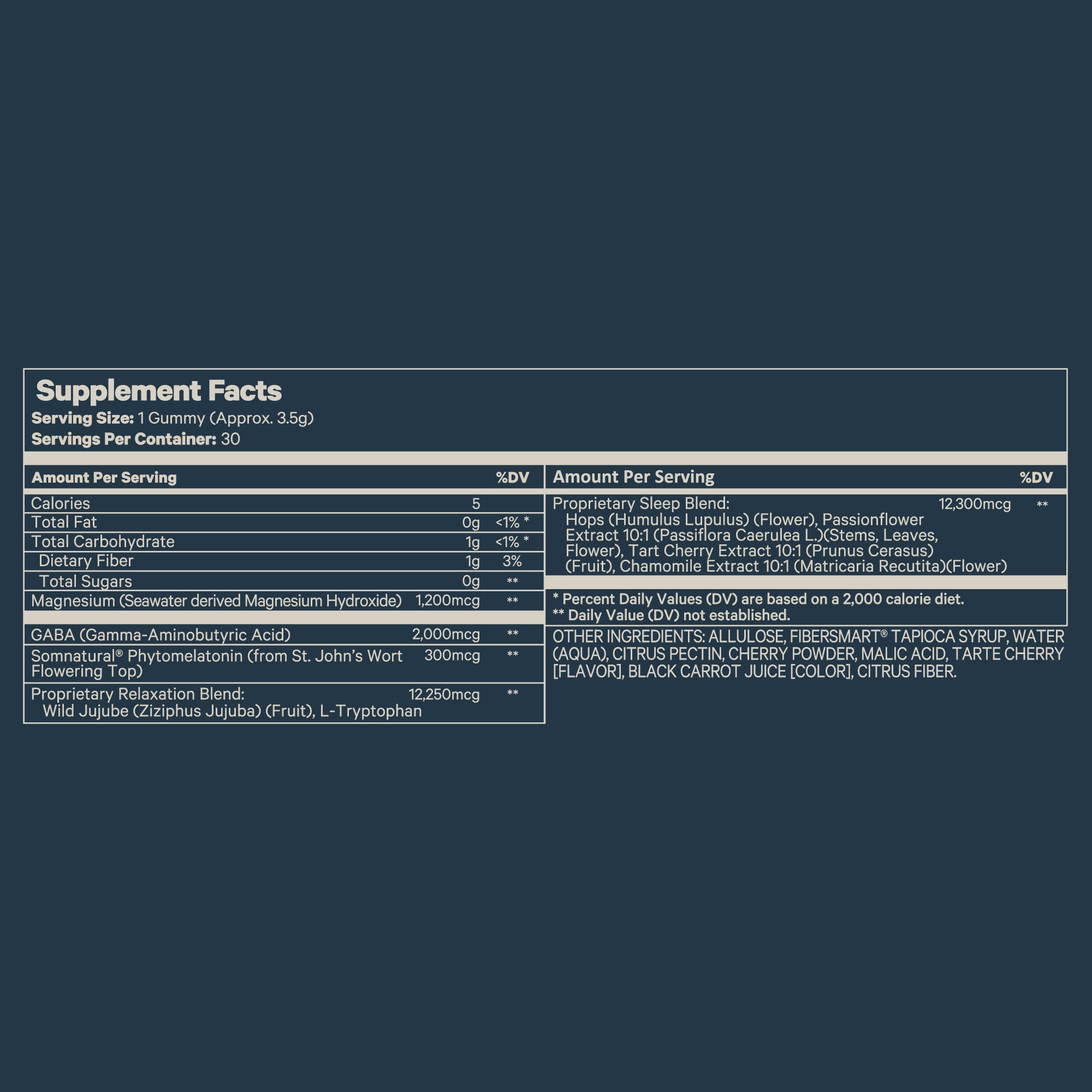 sleep gummies - all natural sleep aid